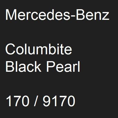 Mercedes-Benz, Columbite Black Pearl, 170 / 9170.